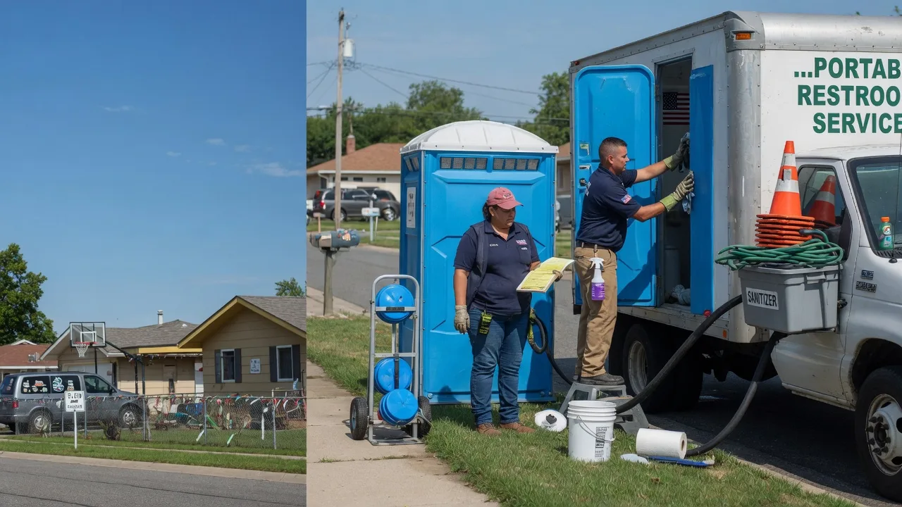 Portable Toilet Rental in Villa Ridge, IL near me